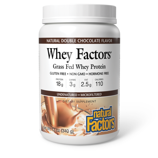 Protein & Meal Replacement Natural Factors Grass Fed Whey Protein hero