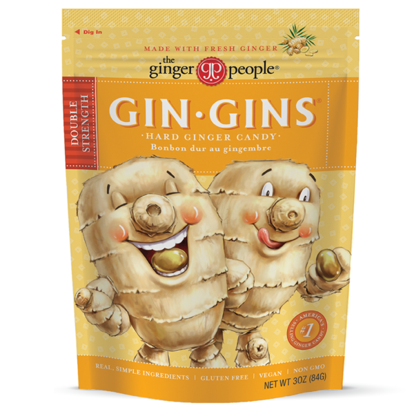 Candy & Chocolate The Ginger People Gin Gins Double Strength Hard Ginger Candy hero