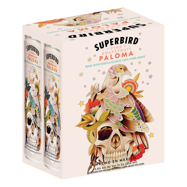 Liquor Superbird Gluten Free Hard Seltzer, Cans hero