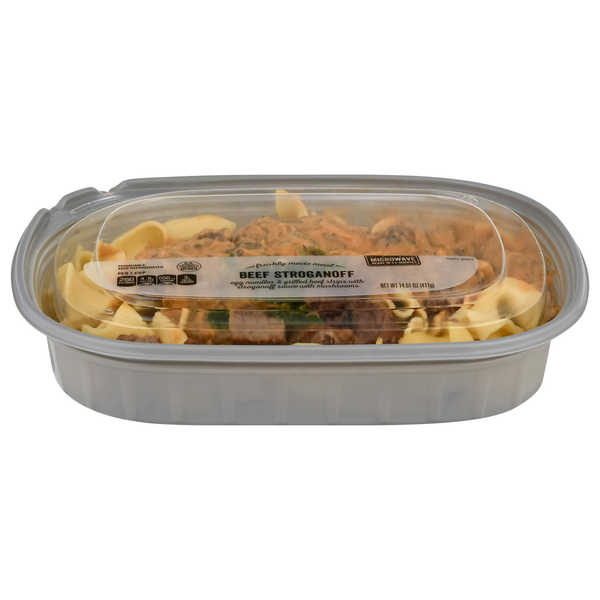 Prepared Meals Store Brand Freshly Made Meal Beef Stroganoff hero