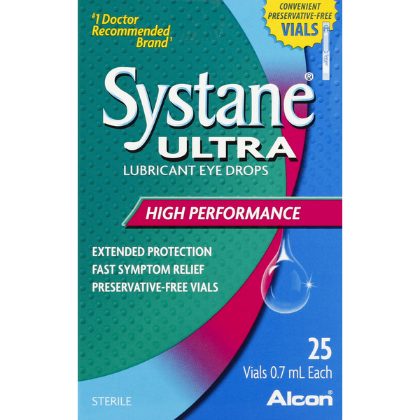 Eye & Ear Care SYSTANE Ultra Lubricant Eye Drops High Performance Vials - 25 CT hero