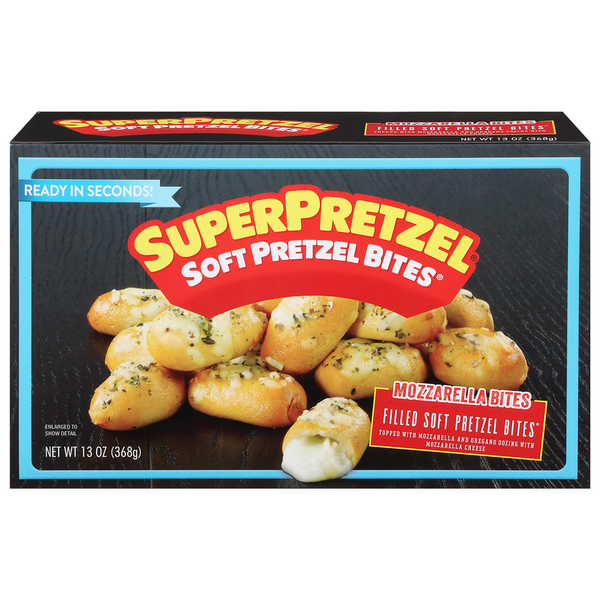 Chips & Pretzels SUPERPRETZEL Mozzarella hero