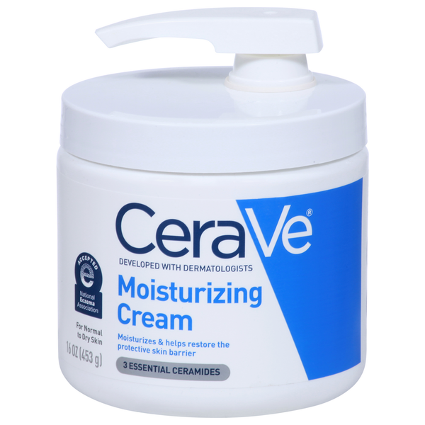 Body Lotions & Soap CeraVe Moisturizing Cream, 3 Essential Ceramides hero