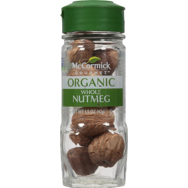 Spices & Seasonings McCormick Gourmet™ Organic Whole Nutmeg hero