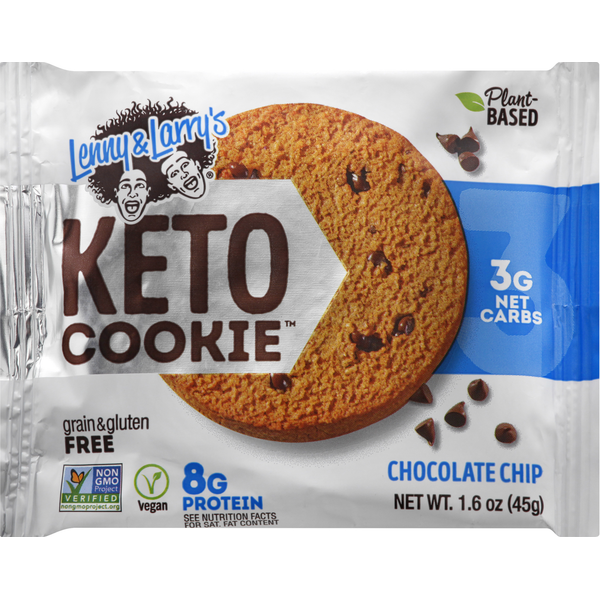 Cookies & Cakes Lenny & Larry's Keto Cookie, Chocolate Chip hero