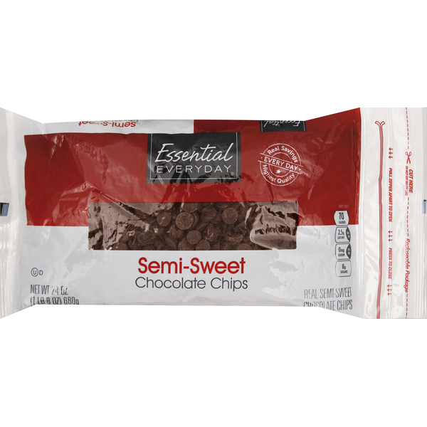 Candy & Chocolate Essential Everyday Chocolate Chips, Semi-Sweet hero