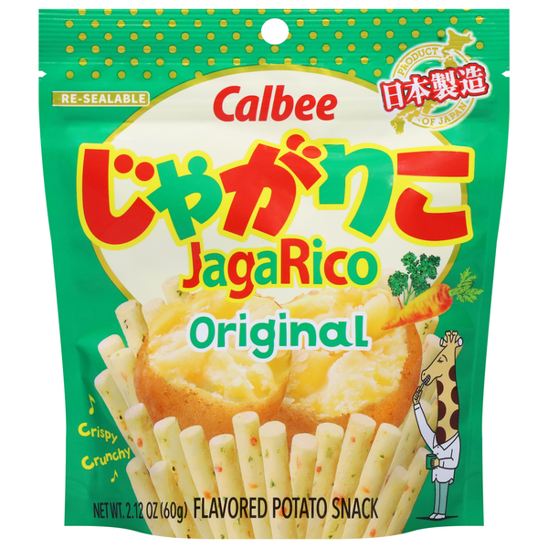 Chips & Pretzels Calbee Potato Snack, Original hero