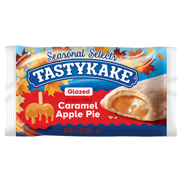 Bakery Desserts Tastykake Caramel Apple Pie, Glazed, Seasonal Selects hero