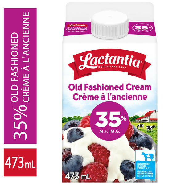 Cream Lactantia 35% Old Fashioned Cream hero