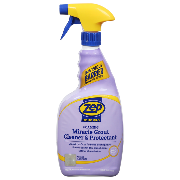 Cleaning Products Zep Cleaner & Protectant, Miracle Grout, Foaming hero