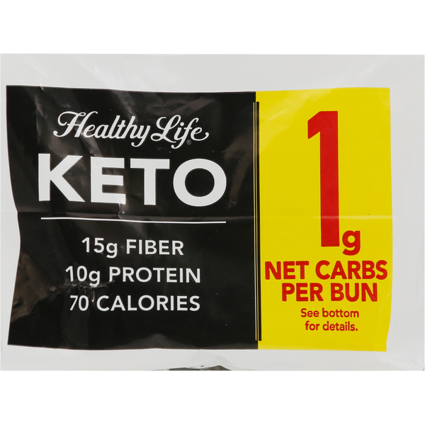 Buns & Rolls Healthy Life Hot Dog Buns, Keto hero