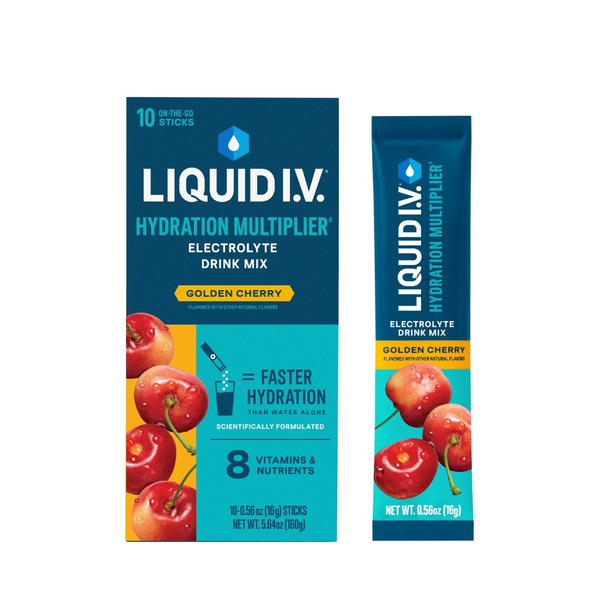 Cocoa & Drink Mixes Liquid I.V. Hydration Multiplier, Golden Cherry hero