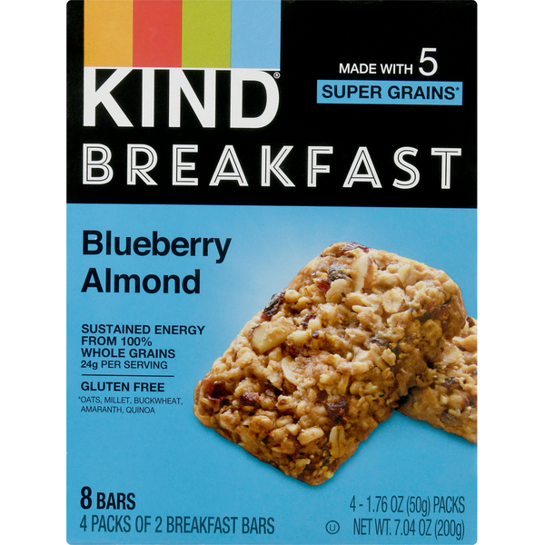 Breakfast Bars & Pastries KIND Blueberry Almond hero