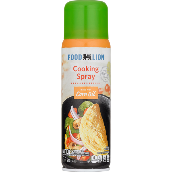 Oils & Vinegars Food Lion Cooking Spray, Corn Oil hero