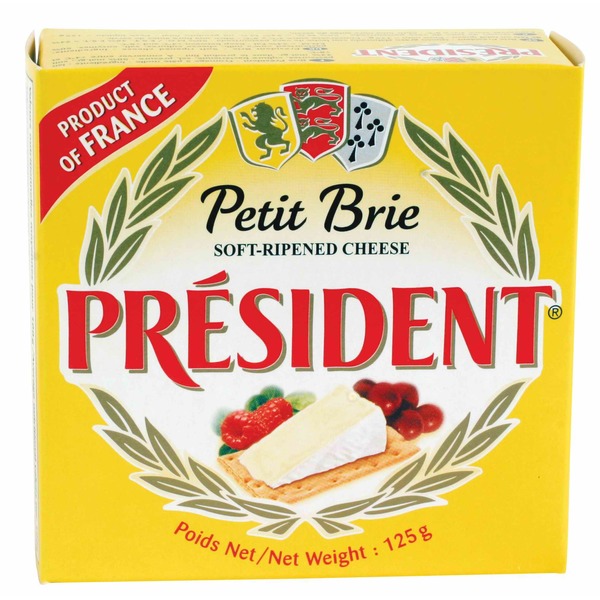 Packaged Cheese Président Brie hero