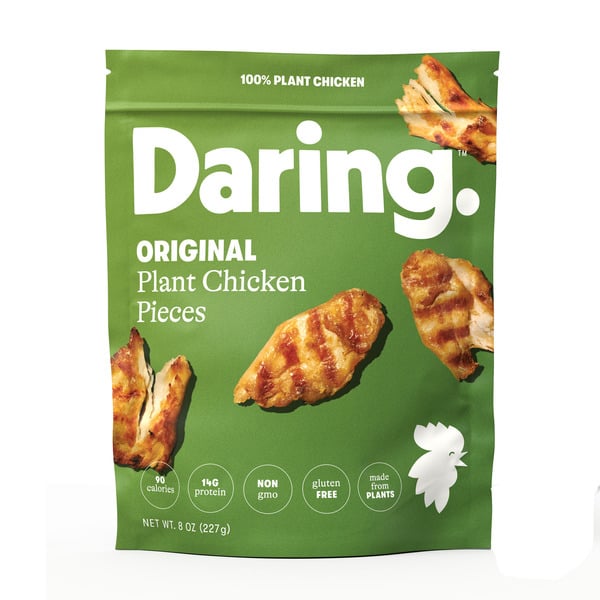 Frozen Vegan & Vegetarian Daring Original Plant Chicken Pieces, Gluten-Free hero