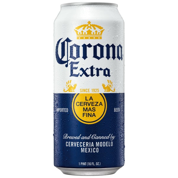 Lagers Corona Extra Mexican Lager Import Beer Can hero