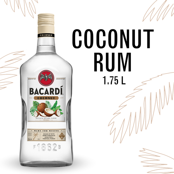 Rum Bacardí® Coconut Rum, Gluten Free hero