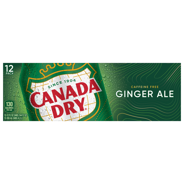 Soda & Soft Drinks Canada Dry Ginger Ale hero