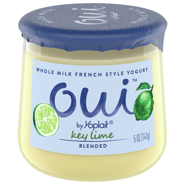 Yogurt Oui Yogurt, Whole Milk, Key Lime, French Style, Blended hero