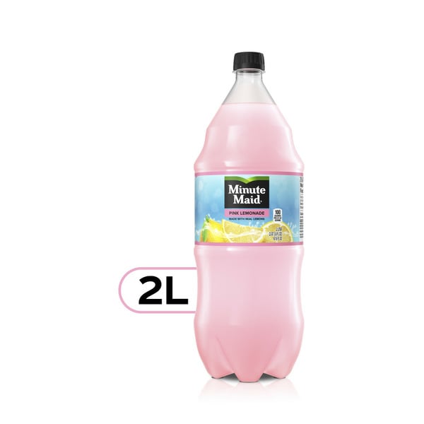 Juice & Nectars Minute Maid Pink Lemonade, Fruit Drink hero