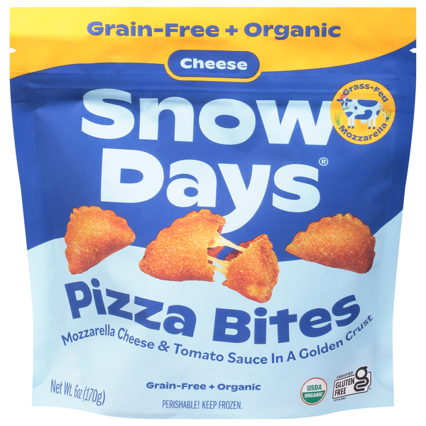 Frozen Appetizers & Sides Snow Days Cheese Pizza Bites, Grain Free, Gluten Free hero