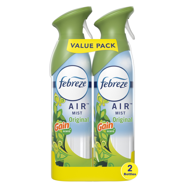 Air Fresheners Febreze Odor-Eliminating Air Freshener, with Gain Scent, Original Scent hero