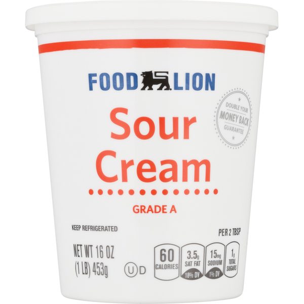 Other Creams, Cheeses & Dips Food Lion Original Sour Cream hero