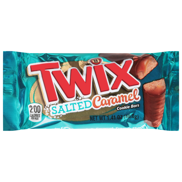 Candy & Chocolate TWIX Cookie Bars, Salted Caramel hero