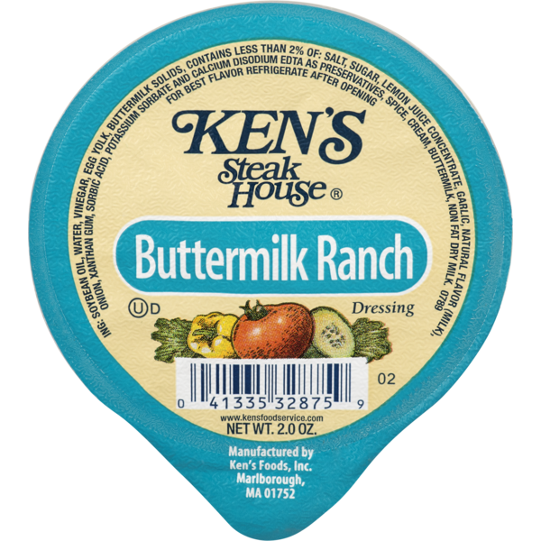 Salad Dressing & Toppings Ken's Steak House Dressing Buttermilk Ranch hero