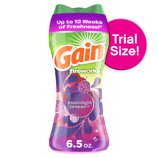 Gain Fireworks In-Wash Scent Booster Beads, Moonlight Breeze hero