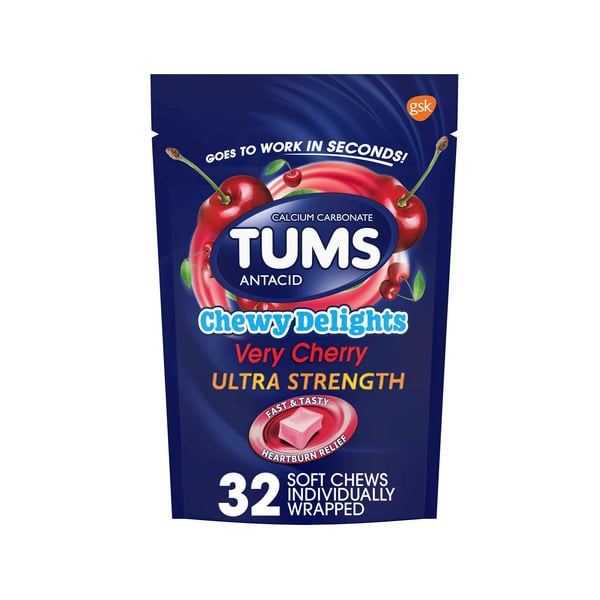 Digestion TUMS Ultra Strength Antacid Soft Chews hero