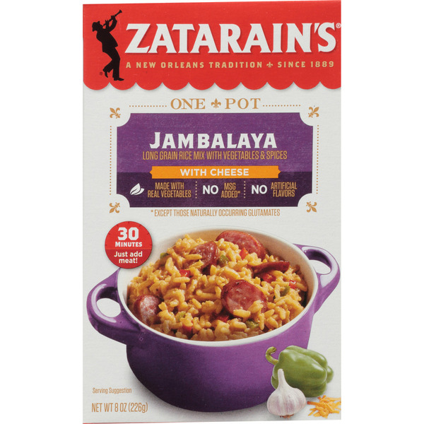 Instant Foods Zatarain's Jambalaya with Cheese hero