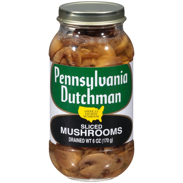 Canned & Jarred Vegetables Pennsylvania Dutchman Sliced Mushrooms hero