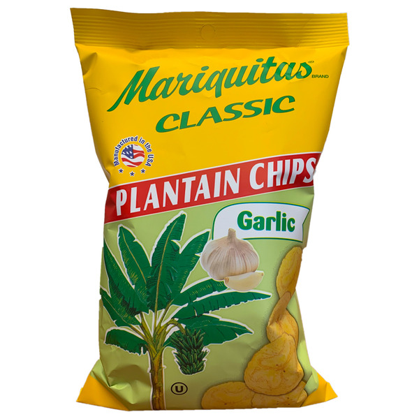 Chips & Pretzels Mariquitas Plantain Chips Garlic Plantains hero