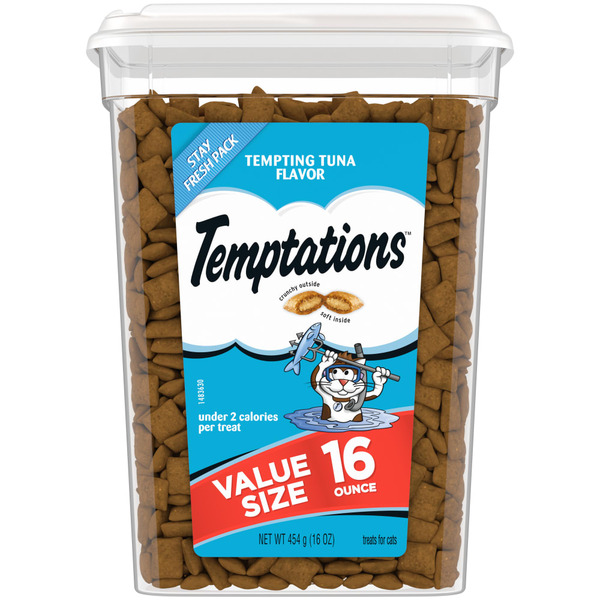 Cat Food & Care TEMPTATIONS Tempting Tuna Flavor Treats for Cats hero