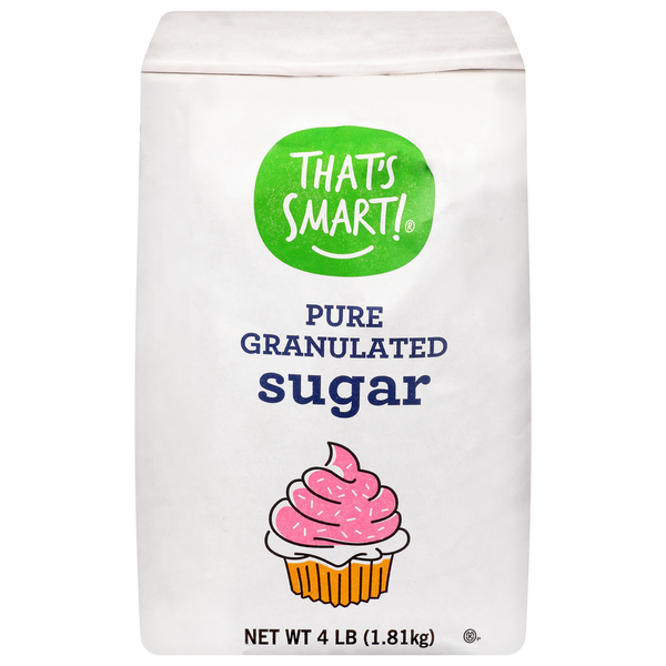 Bulk Sugar & Sweeteners That's Smart! Sugar, Granulated, Pure hero