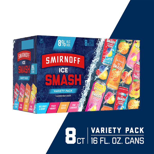 Smirnoff Ice Smash Variety Box hero