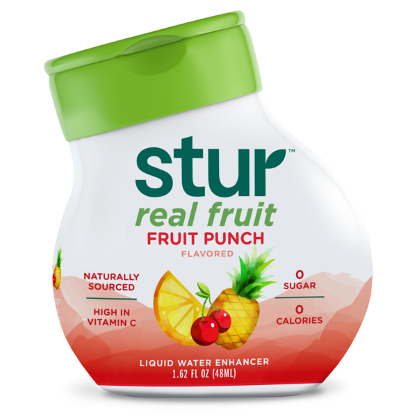 Cocoa & Drink Mixes Stur Drinks Fruit Punch, Liquid Water Enhancer hero