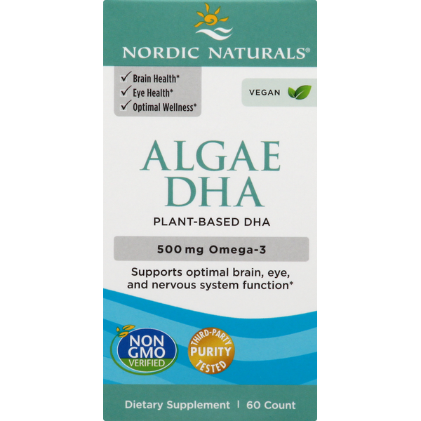 Vitamins & Minerals Nordic Naturals Algae DHA, Softgels hero