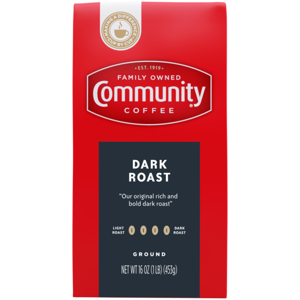 Coffee Community Coffee Dark Roast Ground Coffee hero