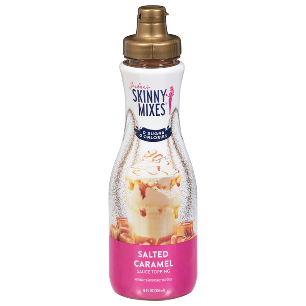 Spices & Seasonings Jordan's Skinny Mixes Sauce Topping, Salted Caramel hero