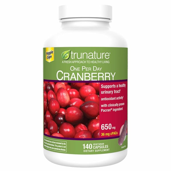 Vitamins & Supplements trunature Cranberry 650 mg, 140 ct hero