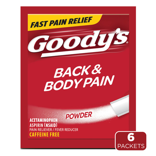 Muscles, Joints & Pain Relief Goody Back and Body Pain Relief Powder Back and Body Pain hero