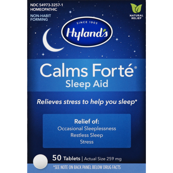 Dietary Supplements Hyland's Sleep Aid, 259 mg, Tablets hero