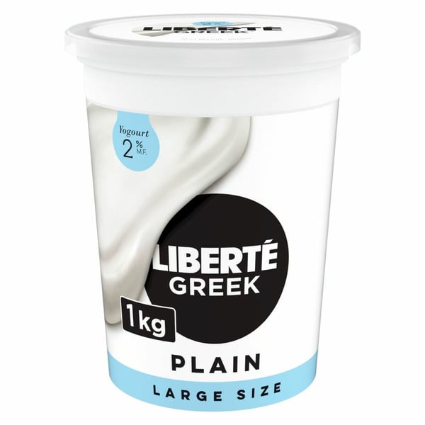 Yogurt Liberté Greek 2% Yogurt, Plain, High Protein hero