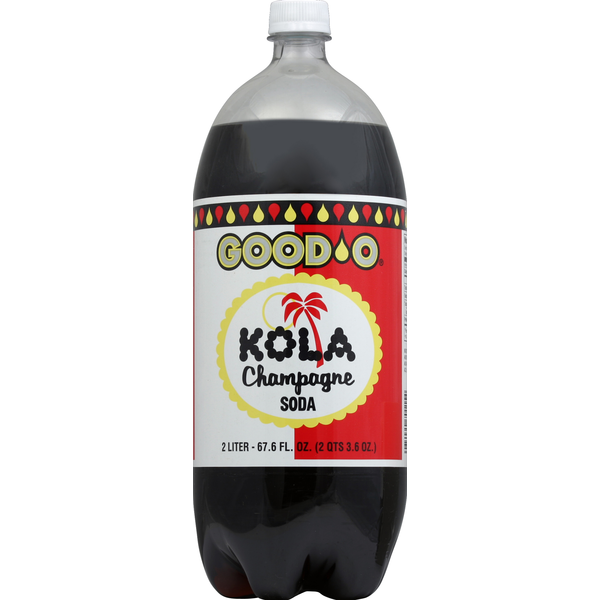 Latino Foods Good-O Soda, Kola, Champagne hero