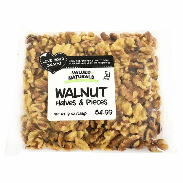 Bulk Nuts & Seeds Valued Naturals Halves & Pieces Walnut hero