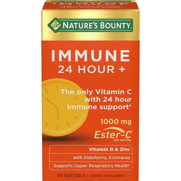 Vitamins & Supplements Nature's Bounty Immune 24, Immune Support hero