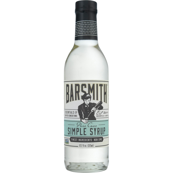 Honeys, Syrups & Nectars Barsmith Simple Syrup, Pure Cane hero